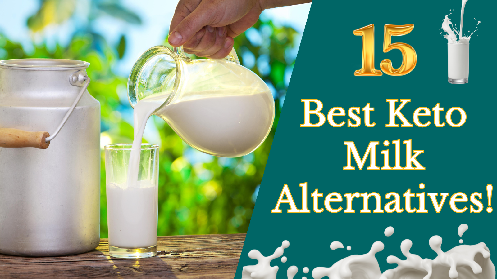 Cream of the Crop: The Ultimate Guide to the Best Keto Milk Options for Coffee, Smoothies, and More!